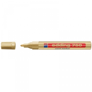 Rotulador oro 750 marcador de tinta opaca EDDING