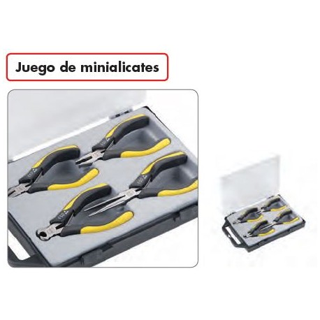 Juego minialicates precision 4 piezas ALYCO