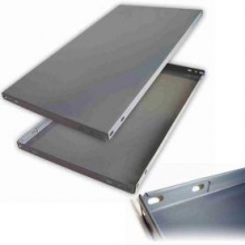 Panel ranurado gris 700x500mm 
