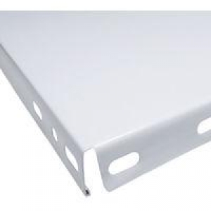 Panel ranurado blanco 800x400mm (6 unidades) 