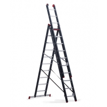 Escalera aluminio combinada 3x12 ATLANTIS 4,8/8,5m altura ALTREX