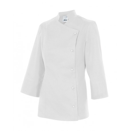 Chaqueta de cocinera MELISA-7 blanca