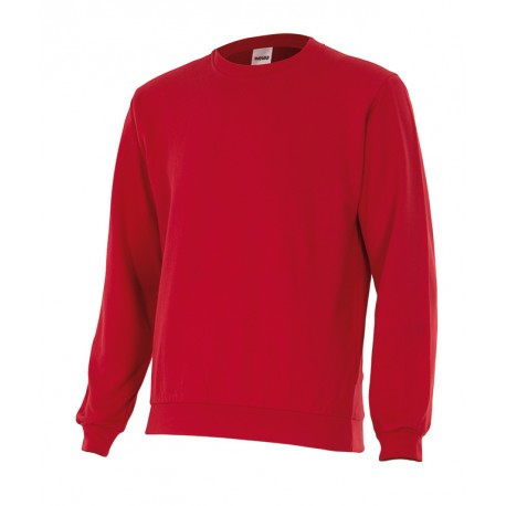 Sudadera unisex 105701-12 roja VELILLA