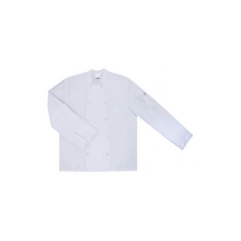 Chaqueta cocinero manga larga automatico 405206 7 blanca VELILLA