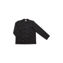 Chaqueta cocinero manga larga 434 0 negra VELILLA