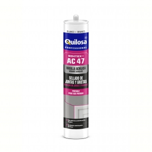 Masilla acrilica Sintex AC-47 gris 600ml QUILOSA