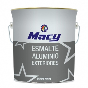 Esmalte aluminio exteriores 0,375l MACY