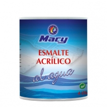 Esmalte agua brillo multisuperficies 4 l MACY