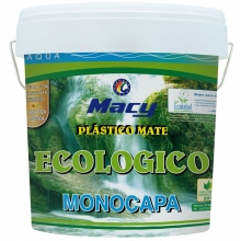 Pintura Mate blanca ecologica antimoho 15 l MACY