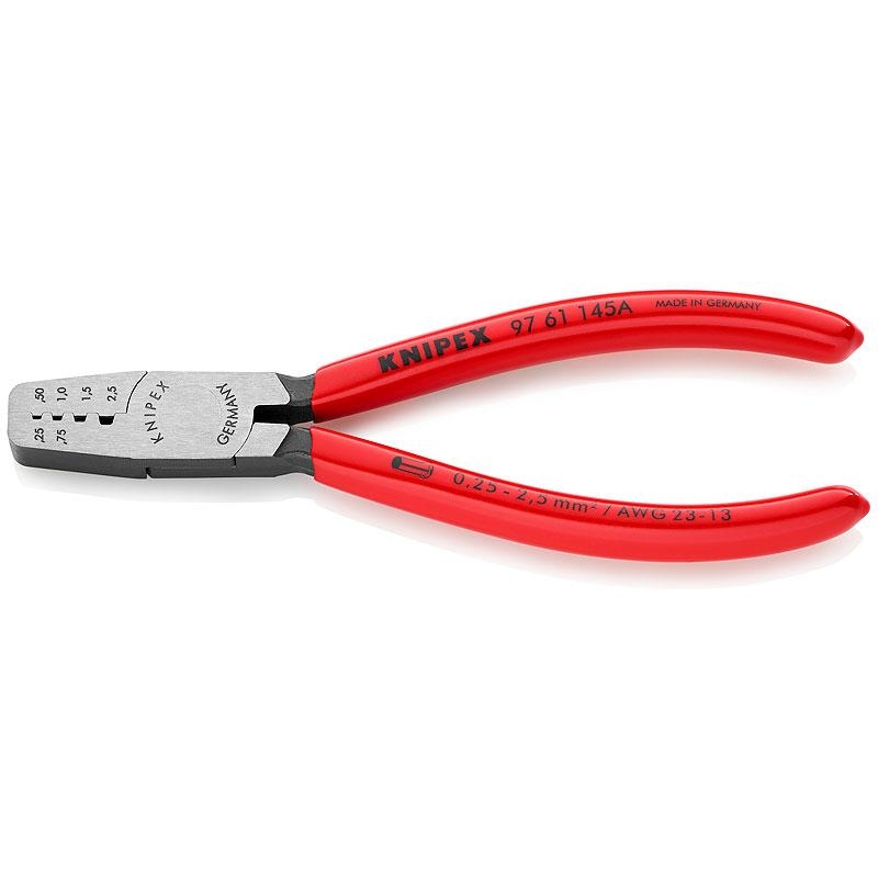 KNIPEX Herramientas - Juego de 2 alicates de punta de aguja extra largos  con bolsa de retención (28 71 280, 28 81 280 y 9K 00 90 12 US) (9K0080128US)