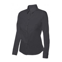 Camisa stretch mujer 405002-0 negra VELILLA