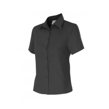 Camisa mujer manga corta 538-0 negra VELILLA