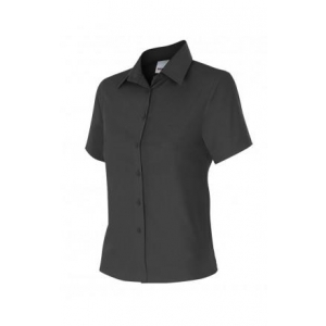 Camisa mujer manga corta 538-0 negra VELILLA