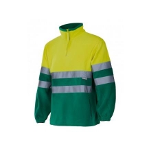 Forro polar alta visibilidad 182-02/20 verde/amarillo fluor VELILLA