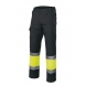 Pantalon alta visibilidad 157-00/20 negro/amarillo fluor VELILLA