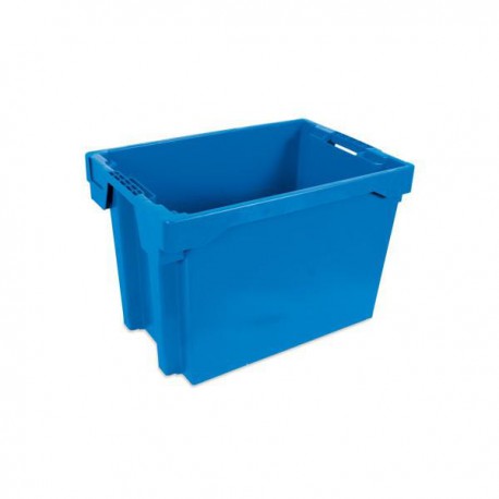 Euro-caja mod.6430 51 litros azul sin tapa. 600x400x300 mm TAYG