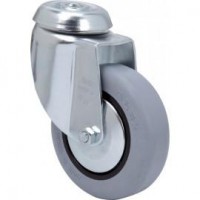 Rueda giratoria 1-0170 60Ømm 40kg goma ALEX