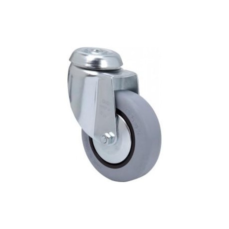 Rueda giratoria 1-0170 60Ømm 40kg goma ALEX