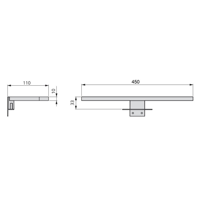 Emuca espejo redondo con luz LED para baño de Ø60cm - Ferretería Campollano