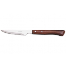 Cuchillo chuletero 100mm inoxidable mango madera (12 unidades) ARCOS