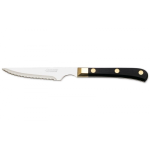 Cuchillo chuletero 115mm mango negro (12 unidades) ARCOS