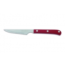 Cuchillo chuletero 115mm rojo (12 unidades) ARCOS