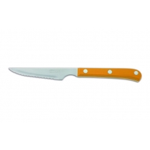 Cuchillo chuletero 115mm mostaza (12 unidades) ARCOS