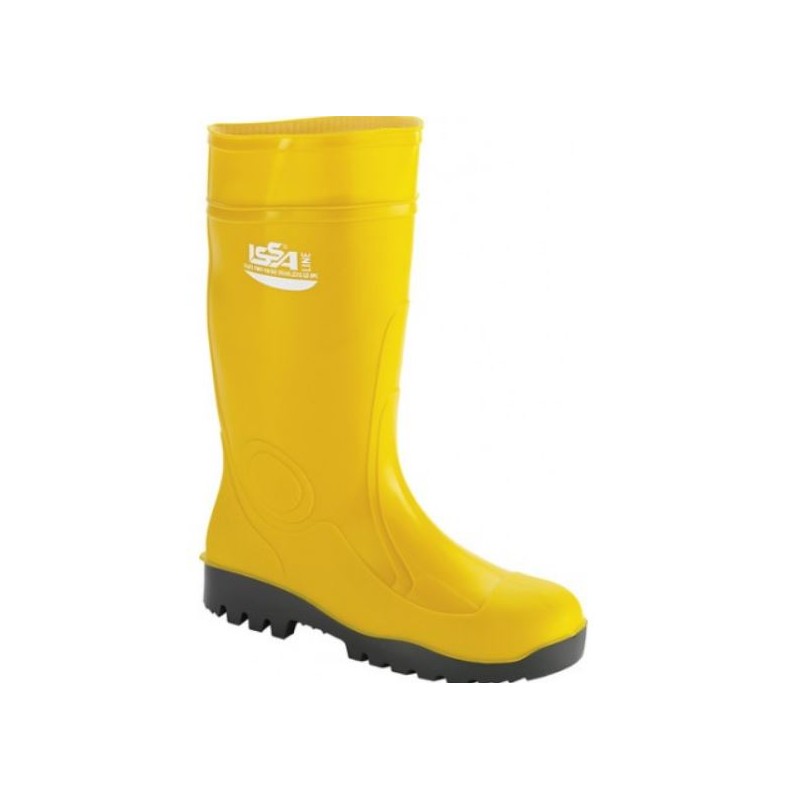 botas agua amarillas