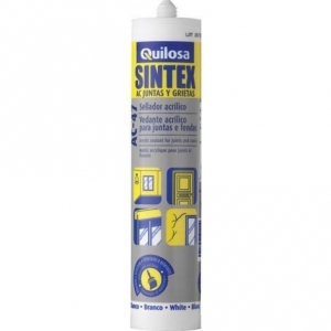 Masilla acrilica gris sintex AC47 300 ml QUILOSA