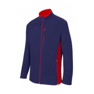 Chaqueta polar 201504-61/12 azul navy/rojo VELILLA