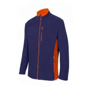 Chaqueta polar 201504-61/16 azul navy/naranja VELILLA