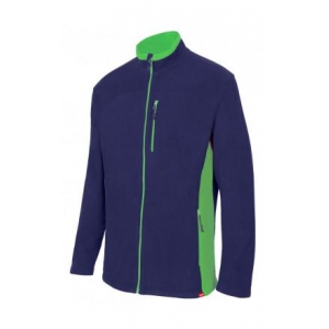 Chaqueta polar 201504-61/25 azul navy/verde lima VELILLA