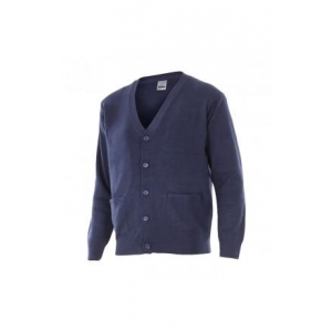 Chaqueta punto fino 103C-1 azul marino VELILLA