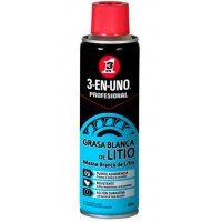 Grasa blanca de litio en spray 250ml 3EN1