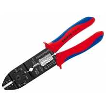 Alicate para entallar terminales 230mm KNIPEX