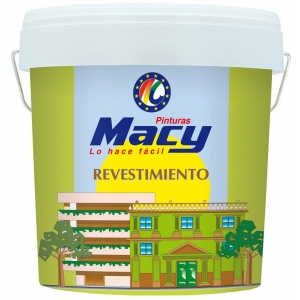 Revestimiento fachadas blanco liso antimoho 4 l MACY