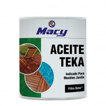 Aceite teka incoloro 750ml MACY