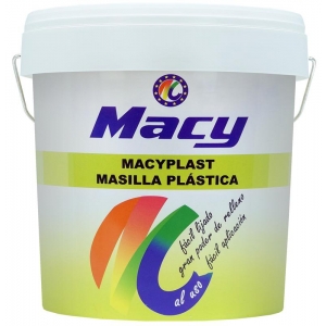Masilla macyplast al uso blanco extra 5kg MACY