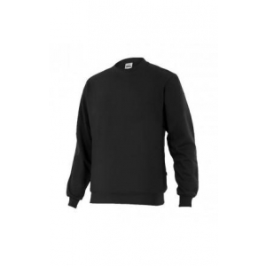 Sudadera unisex 105701-0 negro VELILLA