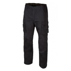 Pantalon canvas multibolsillos 103011-0 negro VELILLA