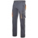 Pantalon stretch multibolsillos 103008S-8-19 gris/naranja VELILLA