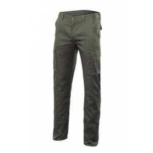 Pantalon multibolsillos stretch 103002S-3 verde caza VELILLA