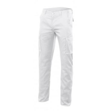 Pantalon stretch multibolsillos 103005S-7 blanco VELILLA