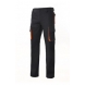 Pantalon multibolsillos con refuerzo 103004 negro/naranja VELILLA