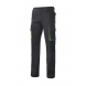 Pantalon multibolsillos con refuerzo 103004 negro/lima VELILLA