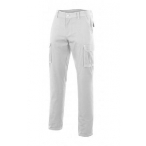 Pantalon multibolsillos 103001-7 blanco VELILLA