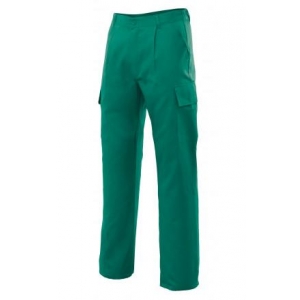 Pantalon multibolsillos 31601-2 verde VELILLA