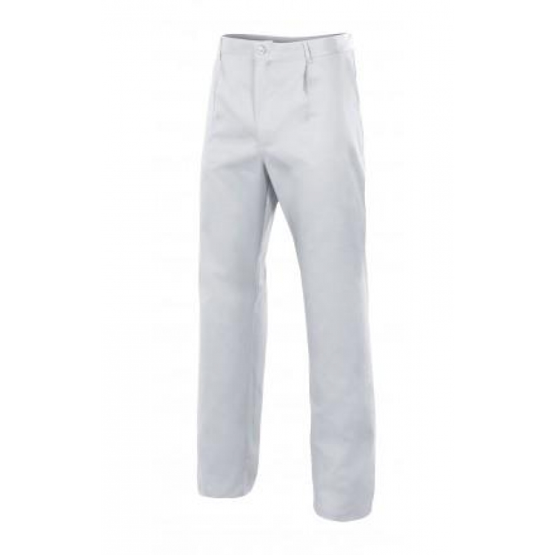 PANTALON ELASTICO SIN CREMALLERA BLANCO SERIE 334