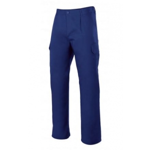 Pantalon multibolsillos forrado 103006-9 azulina VELILLA