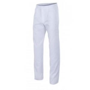 Pantalon con pinzas 317-7 blanco VELILLA